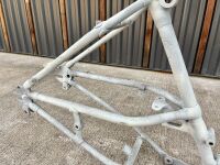 NORTON: A circa late 1920s three bar cradle frame, possibly Model 18, ES2 or CS1, sand blasted and ready for restoration, frame #34703 [Location: Sydney] - 9