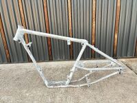 NORTON: A circa late 1920s three bar cradle frame, possibly Model 18, ES2 or CS1, sand blasted and ready for restoration, frame #34703 [Location: Sydney] - 16