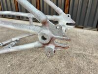 NORTON: A circa late 1920s three bar cradle frame, possibly Model 18, ES2 or CS1, sand blasted and ready for restoration, frame #34703 [Location: Sydney] - 20