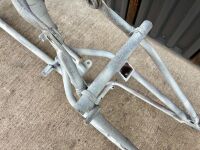 NORTON: A circa late 1920s three bar cradle frame, possibly Model 18, ES2 or CS1, sand blasted and ready for restoration, frame #34703 [Location: Sydney] - 24