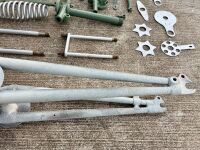 WEBB FORKS: A tapered tube Webb fork, circa late 1920s, complete with headstock, spring and bottom yoke [Location: Sydney - 6