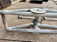 WEBB FORKS: A tapered tube Webb fork, circa late 1920s, complete with headstock, spring and bottom yoke [Location: Sydney - 12