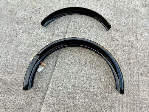 NORTON: A pair of front and rear mud guards, believed to suit ES2 [Location: Sydney]
