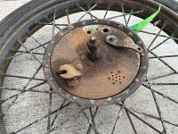 WHEEL: A 40 spoke, 20 inch wheel complete with brake shoe and actuator [Location: Sydney] - 5