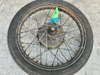 WHEEL: A 40 spoke, 20 inch wheel complete with brake shoe and actuator [Location: Sydney] - 8