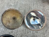 HEADLIGHT: A headlight with glass, reflectors and rim, unknown model [Location: Sydney] - 3