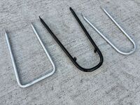 MUDGUARD STAYS: Three mudguard stays, believed to suit Norton [Location: Sydney] - 2