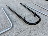 MUDGUARD STAYS: Three mudguard stays, believed to suit Norton [Location: Sydney] - 3