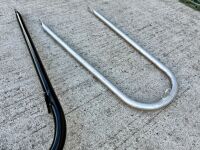 MUDGUARD STAYS: Three mudguard stays, believed to suit Norton [Location: Sydney] - 4