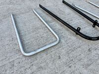 MUDGUARD STAYS: Three mudguard stays, believed to suit Norton [Location: Sydney] - 5