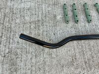 NORTON: Handlebars with clamps, believed to suit Norton. [Location: Sydney] - 3
