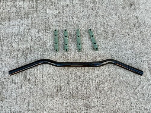 NORTON: Handlebars with clamps, believed to suit Norton. [Location: Sydney]