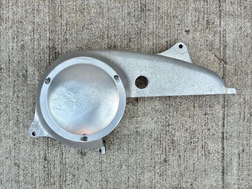 NORTON: A bottom half of a chain guard, possibly Model 18 [Location: Sydney]