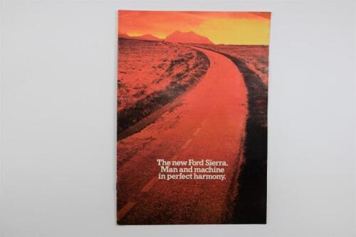 FORD SIERRA: A 1982 Ford Sierra model sales brochure