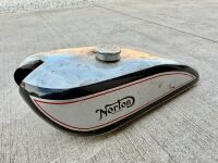 NORTON: An original Norton petrol tank, late 1920s [Location: Sydney] - 2