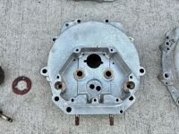NORTON: A Norton engine with casing, timing covers, cylinder head with barrel and piston , engine #ES42369 [Location: Sydney] - 8