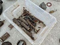 NORTON: A Norton engine with casing, timing covers, cylinder head with barrel and piston , engine #ES42369 [Location: Sydney] - 16