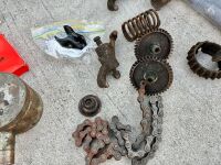 NORTON: A Norton engine with casing, timing covers, cylinder head with barrel and piston , engine #ES42369 [Location: Sydney] - 24