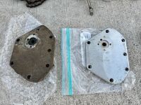 NORTON: A Norton engine with casing, timing covers, cylinder head with barrel and piston , engine #ES42369 [Location: Sydney] - 29