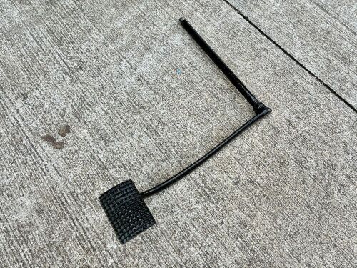 BRAKE PEDAL: A brake pedal, believed to be Norton [Location: Sydney]