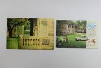 SIMCA: Two Simca 1000 sales brochures. Dutch and French text