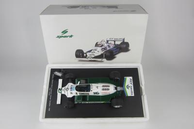 WILLIAMS: A 1:18 scale Williams FW07B by Spark