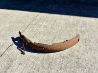 MUDGUARDS: Three mudguards, suitable for repair [Location: Sydney] - 2