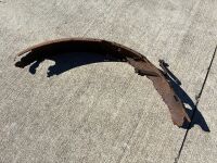 MUDGUARDS: Three mudguards, suitable for repair [Location: Sydney] - 12
