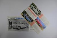 HILLMAN: Two Hillman sales brochures. Hillman Range and Imp sales brochures - 2