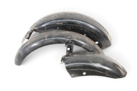 MATCHLESS: A perfect three piece set of hard to find set of Matchless mudguards, to suit models up to 1954 [Location: Melbourne] - 2