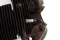 BSA: A BSA overhead valve 500cc engine, marked 'XB34355', almost complete, turns [Location: Melbbourne] - 6
