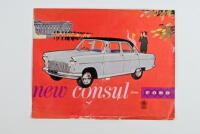 FORD: A 1959 Ford Consul fold-out sales brochure