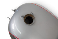 BSA: A BSA early Goldstar petrol tank, painted by Roy Bognor [Location: Melbourne] - 8