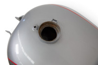 BSA: A BSA early Goldstar petrol tank, painted by Roy Bognor [Location: Melbourne] - 9
