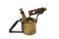 BLOW LAMP: A Primus (Sweden) brass blow lamp, 16cm high [Location: Melbourne]