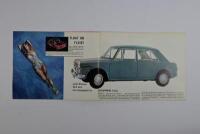 MORRIS: A 1960's Morris 1100 colour sales brochure - 2