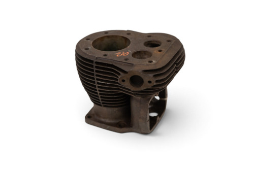 BSA: A BSA M20 cylinder barrel, cast 'C6-89', thought to be standard bore size, no fin damage [Location: Melbourne]