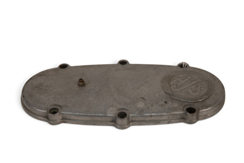 AJS: A c1930s AJS timing cover [Location: Melbourne]