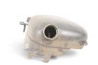TRIUMPH: A Triumph pre unit oil tank [Location: Melbourne] - 2