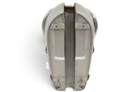 TRIUMPH: A Triumph Tiger T100 / TR5R competition fuel tank with harmonica badges [Location: Melbourne] - 4