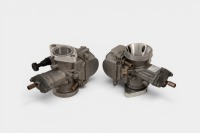 CARBURETORS: A pair of PWK flat slide carburetors, bore width 28mm [Location: Melbourne] - 3