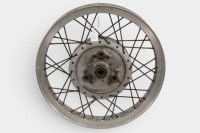 NORTON: A Norton early Commando model rear wheel, Borrani 19 inch rim [Location: Melbourne] - 2