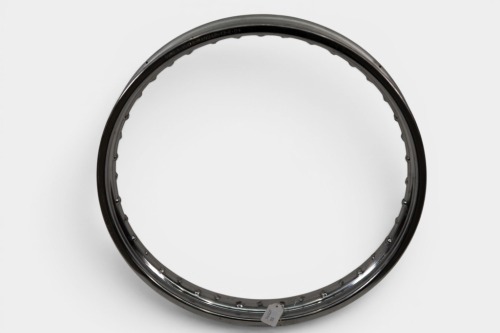 WHEEL: A NOS chrome steel 1.85 x 19 (WM2) wheel [Location: Melbourne]