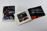 SAAB 99: Two Saab 99 sales brochures. Dutch text - 2