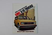 GMC: A 1982 GMC S-15 Trucks sales brochure