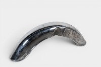 BSA: An early 1950s BSA chrome front guard [Location: Melbourne] - 2