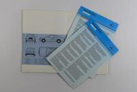 MERCEDES-BENZ: A 1988 Mercedes-Benz Mid-Series Coupe (230CE/300CE) fold-out sales brochure - 5