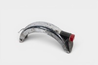 BSA: A BSA A10 Super Rocket rear guards with number plate holder & tail light [Location: Melbourne] - 2