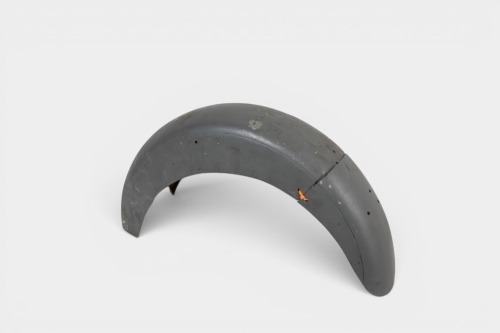 NORTON: An early Norton Dominator two-piece rear mud guard [Location: Melbourne]