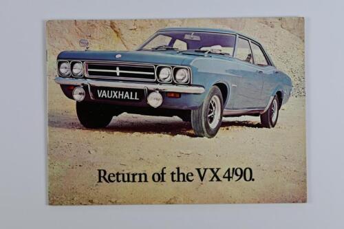 VAUXHALL: A 1969 Vauxhall VX 4/90 sales brochure